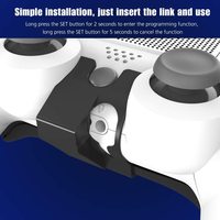 Accessoire de bouton arrière DualShock 4 pour manette Playstation 4, adaptateur de manette Strike Pack, MODS/pagaies, accessoires de jeu
