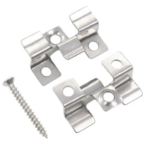 Composite decking Clips Hidden boong <span class=keywords><strong>Fastener</strong></span> WPC decking thép không gỉ Clip - Product Image 1