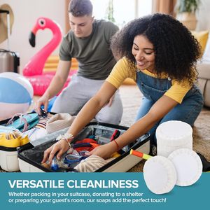 Manufacturer Hotel <b>Soap</b> With Kraft Paper Customized Logo Disposable <b>Mini</b> <b>Soap</b> - Product Image 3