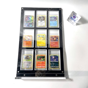 Expositor de Tarjetas Acrílico de 9 Ranuras, Alta Transparencia, Personalizado, Precio Bajo de Fábrica - Product Image 6