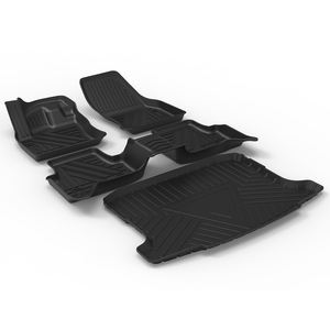 Top vente qualité affaires luxe en cuir marque voiture tapis de sol conception utilisation pour Volkswagen Tharu/<span class=keywords><strong>Taos</strong></span> 2019-2024 - Product Image 2
