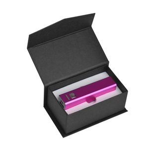 OEM Custom Logo <b>Book</b> Shaped Magnet <b>Box</b> with Embossed Matt Lamination Recycled Materials for USB Gift Packaging Raffia Insert - Product Image 2
