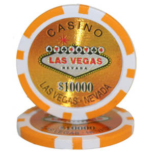Jetons de poker Las Vegas de haute qualité en argile de 14 grammes avec plateau pour joueurs professionnels - Product Image 1