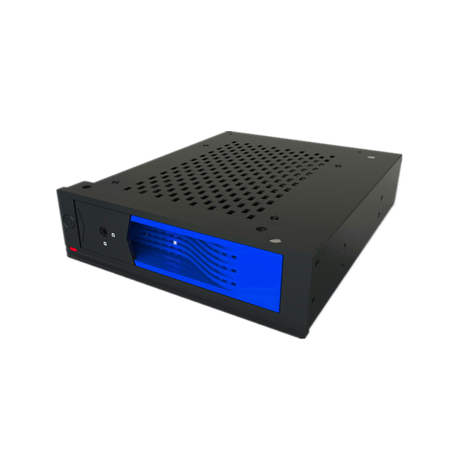 SATA Hot Swap Bay 5.25 Inch Aluminium Mobile Rack Multi-Function Server Tray for 2.5 3.5 Hard Drive SSD HDD Enclosure