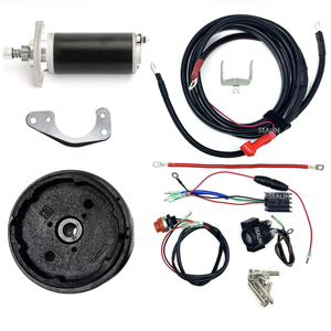 KIT de démarrage électrique pour <span class=keywords><strong>moteur</strong></span> <span class=keywords><strong>hors</strong></span>-<span class=keywords><strong>bord</strong></span> <span class=keywords><strong>MERCURY</strong></span> TOHATSU 15 HP 18 HP 2 temps - Product Image 2