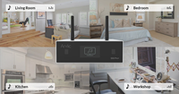 S50 Pro+ Kabelloser Multiroom-Musikstreamer-Verstärker WLAN-Audio Integrierte Heimlautsprecher