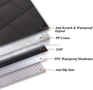 Housse de siège avant pour chien, anti-rayures, imperméable, protection de siège avant pour animaux, coussin antidérapant pour siège avant, tapis de protection pour siège avant pour chien - Product Image 5