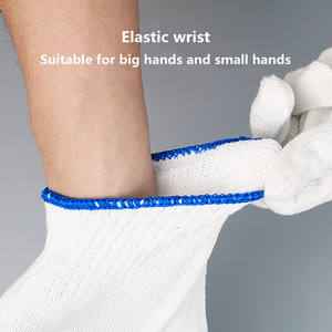 Gants tricotés en coton pour le travail manuel, fil de poly coton haute performance Offre Spéciale - Product Image 2