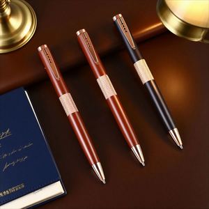 High Quality Business Signature Metal Ballpoint <b>Pen</b> 0.7mm Black Customizable Luxury Logo Custom Brand Office & School Use - Product Image 1
