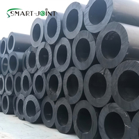 Barra Hueca de HDPE Negro PE 100 de 125 mm x 12 m con Moldeo por Inyección para Uso en Construcción, Minería e Industrial