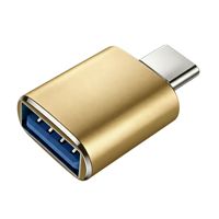 Adaptador OTG para teléfono móvil, unidad flash USB de aluminio, convertidor de lector de tarjetas, USB 3,0 a tipo C, teclado y ratón TPC