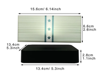 Lámpara LED Flotante con Forma de Dólar, Luz Nocturna Giratoria de 360 Grados, Producto Tecnológico de Moda, Lámpara de Dólar Levitante