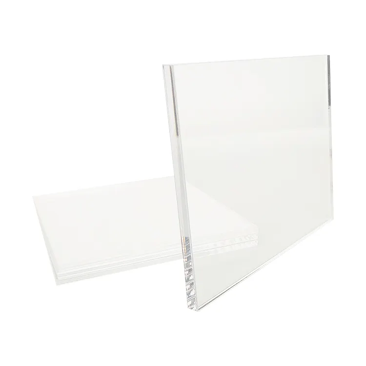 10Mm Clear Acryl Board Transparant Gegoten Acryl Sheet Prijs Voor Lasersnijden