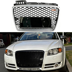 Grille en nid d'abeille B8 RS4, kit de modification de carrosserie pour <span class=keywords><strong>Audi</strong></span> <span class=keywords><strong>A4</strong></span>, grille 2004 2005 <span class=keywords><strong>2007</strong></span> - Product Image 4