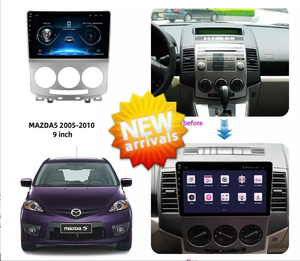 Marco de Radio Android para coche <span class=keywords><strong>Mazda</strong></span> <span class=keywords><strong>5</strong></span>, Kit de instalación de Panel embellecedor de Cd Fascia, reproductor de Dvd, <span class=keywords><strong>2010</strong></span> - Product Image 3