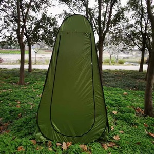 Shower Changing <b>Tent</b> 1.5x1.5x1.9m Foldable Waterproof <b>Single</b> Layer Portable Outdoor Privacy Stall <b>Tent</b> - Product Image 1