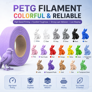 Filamento de Impresión 3D Magforms Hyper Sin Bobinas, Recarga de Filamento PETG HF de 1.75mm, 1kg, 10kg, 20kg para Bambu Lab A1 - Product Image 3