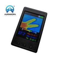 Cámara Termográfica infrarroja portátil LCD90640-Sensor de temperatura de matriz de puntos IR integrado