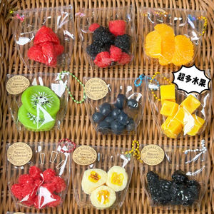Juguetes Blandos de Frutas, Juguete Antiestrés Suave, Fresa Dulce de Silicona, Divertida Forma de Fruta, Fresas Educativas, Juguetes Blandos Taba - Product Image 2