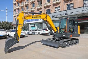 Miniexcavadora China Nueva Marca Liugong de 6 Toneladas, LiuGong 906F / LiuGong 906 CLGW 906, Excavadora de Ruedas en Venta - Product Image 2
