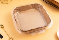 Papier sulfurisé de qualité alimentaire résistant aux hautes températures pour friteuse à air et four