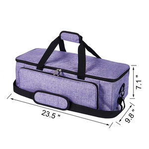Sac <span class=keywords><strong>de</strong></span> transport portable et réutilisable en polyester tendance pour machines <span class=keywords><strong>de</strong></span> <span class=keywords><strong>découpe</strong></span> <span class=keywords><strong>Cricut</strong></span> - Isolé, résistant à l'eau, écologique - Product Image 2