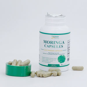 Label pribadi kapsul <span class=keywords><strong>Moringa</strong></span> organik bubuk Serum ekstrak kapsul suplemen makanan super hijau dukungan metabolisme - Product Image 2
