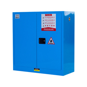 Желтый взрывозащищенный легковоспламеняющийся шкаф для хранения 30 45 60 галлонов для школы и мастерской опасных химических веществ - Product Image 5