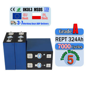แบตเตอรี่เซลล์ Lifepo4 ความจุเต็ม REPT 3.2V 324Ah จากคลังสินค้าท้องถิ่นวอร์ซอ โปแลนด์ สำหรับชุดแบตเตอรี่เก็บพลังงาน 48V 24V 12V - Product Image 1