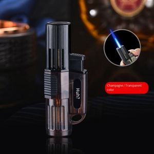 Jet Flame Modern Torch <b>Lighter</b> Butane Refillable <b>Windproof</b> Plastic Cigarette <b>Lighter</b> Business Gifts Wholesale vp Model v086 - Product Image 2