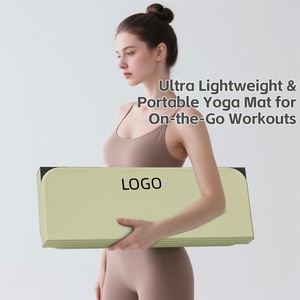 Esterilla de Yoga Plegable de 7 Pliegues, 70x24, 1.5 Pulgadas de Grosor, Espuma Duradera Antideslizante de Caucho Natural de 6mm, Compacta, Ligera y Portátil para Viajes - Product Image 5