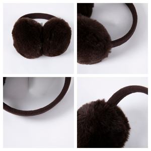 Настраиваемые роскошные женские ушные варежки для зимы и активного отдыха – толстые и теплые, милый дизайн с трафаретной печатью логотипа - Product Image 5