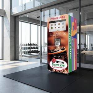 Multifunctional Self-Cleaning <b>Protein</b> and <b>Coffee</b> Vending Machine with 32-inch Touch Screen for 24h Gyms - Product Image 1