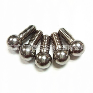 304 Stainless Steel Ball Head Screw Metric Hex Head Class 8.8 Standard Thread Plain Finish <b>Fastener</b> - Product Image 2