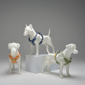 3D-LBLD犬用ハーネス写真ディスプレイ小道具犬用モデル環境にやさしい素材透明見えない犬用マネキン - Product Image 2