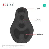 Coussin de vélo personnalisé pour triathlon, respirant, antichoc, rembourré, couleur au choix