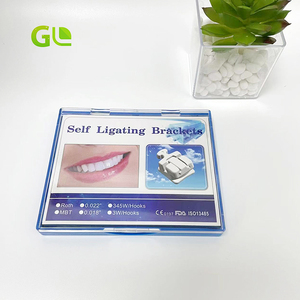 GL ortodontik <span class=keywords><strong>CK</strong></span> diş seramik pasif kendinden bağlama MBT parantez klasik tasarım serisi - Product Image 1