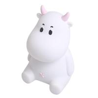 Mignon vache silicone pat veilleuse support de téléphone veilleuse atmosphère lumière pour chambre lecture décoration intérieure