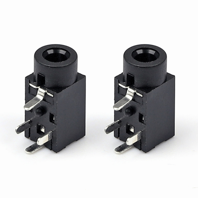 Smd Earphone Jack Female Audio Connector 5 Pin Dip Stereo Smt Phone Jack Audio Jack Connector