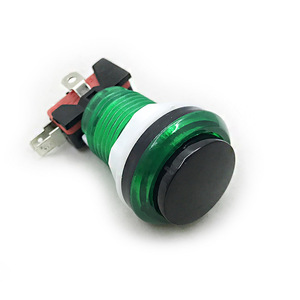 Kit <span class=keywords><strong>de</strong></span> máquina <span class=keywords><strong>de</strong></span> juegos que funciona con monedas <span class=keywords><strong>de</strong></span> Arcade, botón pulsador <span class=keywords><strong>de</strong></span> tapa negra, iluminación LED, botones <span class=keywords><strong>de</strong></span> repuesto para interruptor Miro - Product Image 5