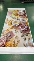 Panneau mural décoratif 4*8 en PVC effet marbre brillant 3D, résistant à l'eau et à l'humidité, écologique, pour extérieur et salon