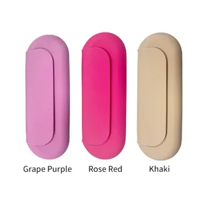 Vente en gros de trousse de maquillage de voyage en silicone personnalisée petite trousse de maquillage professionnelle mignonne