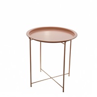 Table basse ronde multifonctionnelle pliable moderne et simple pour salon, vente en gros d'usine