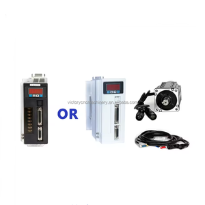220V 2.39N.<span class=keywords><strong>m</strong></span> 750W 3000rpm 80ST-M02430 CNC وحدة إدارة الموتور الإضافي مجموعة التحكم NEMA34 التحكم الصناعي كيت مع AC سائق AASD-15A - Product Image 1