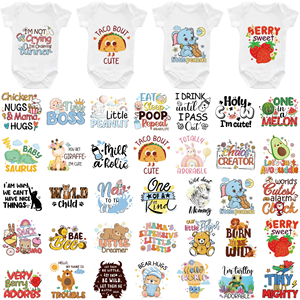 Nuevas <span class=keywords><strong>Pegatinas</strong></span> de Tela Bordadas Ecológicas Personalizadas de Alta Calidad para <span class=keywords><strong>Ropa</strong></span> de Bebé Disponibles - Product Image 3