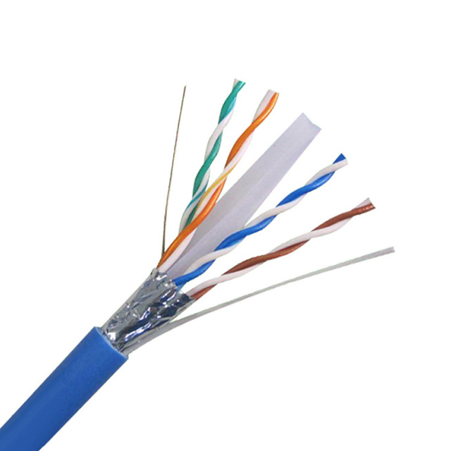 shielded network stp ftp cat6 cable cat6a certifier lan cat 6 sftp cable