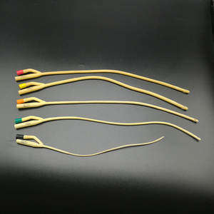 डिस्पोजेबल <span class=keywords><strong>2</strong></span> तरह लेटेक्स फोली कैथीटर सिलिकोन लेटेक्स विभिन्न आकारों के साथ - Product Image 3