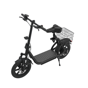 Scooter <span class=keywords><strong>El</strong></span>éctrico X12 Negro de 12 Pulgadas, Bicicleta <span class=keywords><strong>El</strong></span>éctrica de Largo Alcance para Entrega de Comida, Plegable, de Alta Velocidad - Product Image 4
