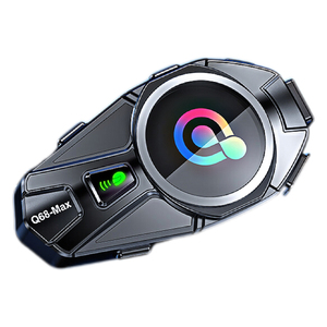 Q68ได้สูงสุด500เมตร BT อินเตอร์คอมสำหรับรถจักรยานยนต์หมวกกันน็อคชุดหูฟัง2ผู้ขับขี่ - Product Image 1