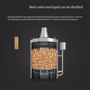 Équipement de brassage domestique, petite machine à brasser, alambic domestique à bois de chauffage de grande capacité pour la fabrication de liqueur à domicile - Product Image 2